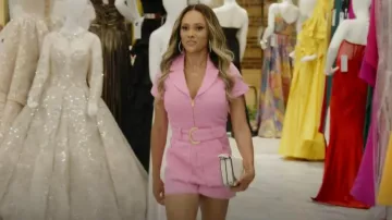 Show Me Your Mumu Outlaw Romper worn by Ashley Darby as seen in The Real Housewives of Potomac (S09E16)