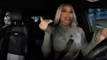 Fashion Nova Let It Be Known Maxi Dress - Olive worn by Mia Thornton as seen in The Real Housewives of Potomac (S09E16)