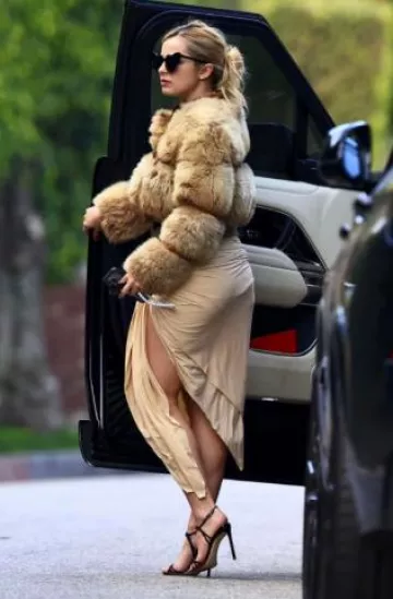 Francesco Russo Sandals worn by Addison Rae in Los Angeles on January 22, 2025