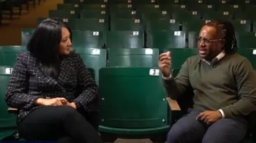 Veronica Beard Rumer Dickey Jacket worn by Nancy Chen as seen in CBS Mornings on January 29, 2025