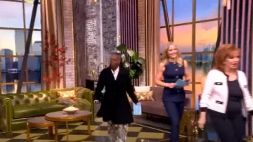 Isabel Marant Elyo Camo Cargo Pants worn by Whoopi Goldberg as seen in The View on January 29, 2025