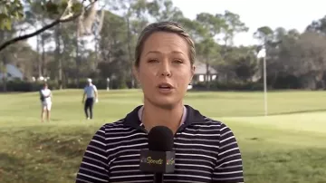 Lohla Sport The Julianna Stripe Top worn by Dylan Dreyer as seen in Today on January 30, 2025