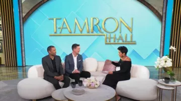 Self Portrait Chenille Knit Midi Dress worn by Tamron Hall as seen in Tamron Hall Show on January 30, 2025