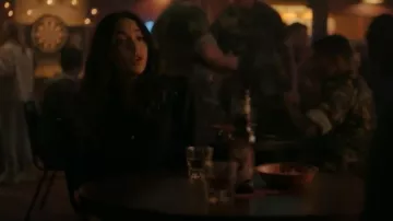 Equipment Slim Signature Silk Blouse worn by Special Agent Lala Dominguez (Mariel Molino) as seen in NCIS: Origins (S01E01)