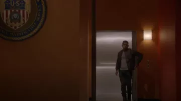 Allsaints Brace Tee worn by Nick Torres (Wilmer Valderrama) as seen in NCIS (S22E04)