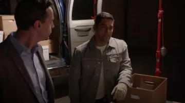 Paige Scout Denim Jacket worn by Nick Torres (Wilmer Valderrama) as seen in NCIS (S22E05)