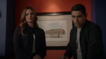 L-2B MOD GEN II BombervJacket worn by Nick Torres (Wilmer Valderrama) as seen in NCIS (S22E05)