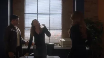 AllSaints Boyton Leather Bomber Jacket worn by Nick Torres (Wilmer Valderrama) as seen in NCIS (S22E07)