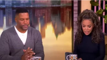 Ronny Kobo Afra Ruched Bodycon Dress worn by Sunny Hostin as seen in The View on January 31, 2025