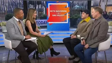 Ugg Tasman Waterproof Hybrid Slip-On Shoe worn by Pete Davidson as seen in Today on January 31, 2025