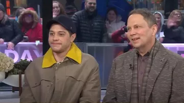 Stiksen 105 Ventile Cap in Midnight worn by Pete Davidson as seen in Today on January 31, 2025