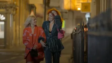 Nasty Gal Flared Trousers worn by Marcella as seen in First Dates (S22E03)