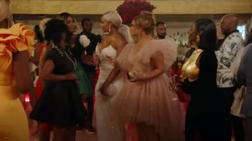 Giambattista Valli HM Tulle pink dress worn by Gizelle Bryant as seen in The Real Housewives of Potomac (S09E17)