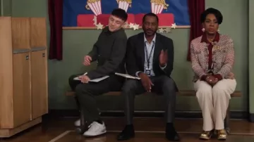 Jordan Air Jordan 2/3 'White/Cement Grey' worn by Jacob Hill (Chris Perfetti) as seen in Abbott Elementary (S04E13)