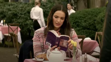 Veronica Beard Ansonia Cardigan worn by Lois Lane (Bitsie Tulloch) as seen in Superman & Lois (S04E05)