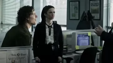 Rag & Bone Slade Jacket worn by Lois Lane (Bitsie Tulloch) as seen in Superman & Lois (S04E07)