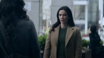 Hobbs London Cavendish Wool Coat worn by Lois Lane (Bitsie Tulloch) as seen in Superman & Lois (S04E09)
