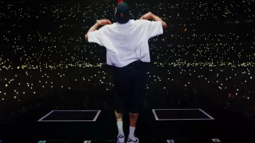 Nike Cortez Classic 'White Leather' worn by Chris Brown in Chris Brown - Residuals (Official Video)