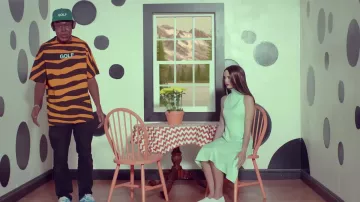 Tiger "Golf" Shirt worn by Tyler, The Creator in his IFHY music video