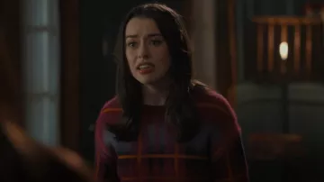 Anthropologie Maeve Long-Sleeve Eyelash Sweater porté par Annie Sullivan (Anneliese Judge) comme on le voit dans Sweet Magnolias (S04E04)