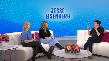 Christian Louboutin Kate 100 Pumps worn by Amy Poehler as seen in Today with Hoda & Jenna on February 10, 2025