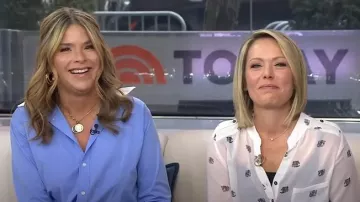 Polo Ralph Lauren Camisa de algodón de corte relajado usada por Jenna Bush Hager como se ve en Today el 11 de febrero de 2025