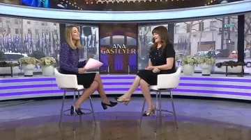 Naturalizer Loveable Mary Jane Pump worn by Ana Gasteyer as seen in Today on February 11, 2025