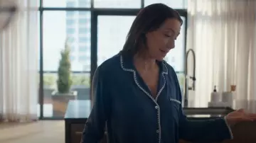 Eberjey Frida The Whip Stitch PJ Set worn by Dr. Amy Larsen (Molly Parker) as seen in Doc (S01E04)