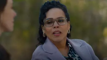 Jenny Bird U Link Earrings worn by Dr. Gina Walker (Amirah Vann) as seen in Doc (S01E05)