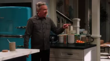 Ralph Lauren Harvest Long Sleeve Shirt worn by Matt (Tim Allen) as seen in Shifting Gears (S01E05)