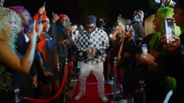 NIke Air Force 1 Low 'White' worn by BossMan Dlow in BossMan Dlow - 46th Street (Official Music Video)