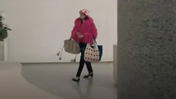 Croche Tote Shoulder Bag worn by Elsbeth Tascioni (Carrie Preston) as seen in Elsbeth (S02E11)