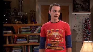Kablaam ! Nickelodeon Computer of Sheldon Cooper (Jim Parsons) in The Big Bang Theory (S01E07)