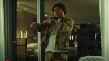 Gallery Dept. Chocolate Chip Camo 'Montecito' Veste portée par Ohgeesy dans OhGeesy - Fa Real [Official Music Video]