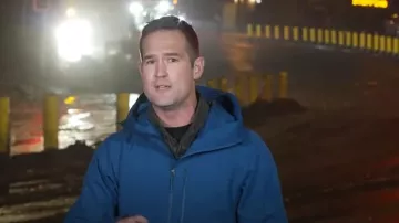 Patagonia M10 Anorak Jacket worn by Morgan Chesky as seen in Today on February 14, 2025