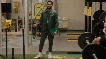 Nike Killshot 2 Leather Sneakers In White And Green worn by Jordan Baker (Michael Evans Behling) as seen in All American (S07E01)