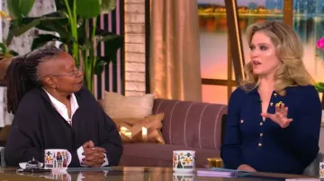 Generation Love Petina Sweater Dress worn by Sara Haines as seen in The View on February 17, 2025