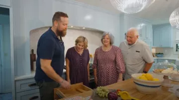 Free People One Fine Day Mini Dress worn by Erin Napier as seen in Home Town (S09E07)