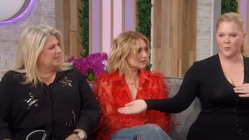 Taking Shape Bamboo Star Struck Shirt worn by Urzila Carlson as seen in Sherri on February 13, 2025