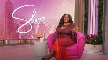 Ofuure Dawn Hi-Low Ruffle Dress worn by Sherri Shepherd as seen in Sherri on February 14, 2025