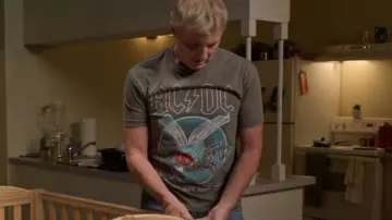 Cotton On Loose Fit T-Shirt worn by Johnny Lawrence (William Zabka) as seen in Cobra Kai (S06E11)