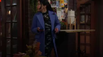 Ramy Brook Hallie Dress worn by Audra Charles(Zuleyka Silver) as seen in The Young and the Restless on February 17, 2025