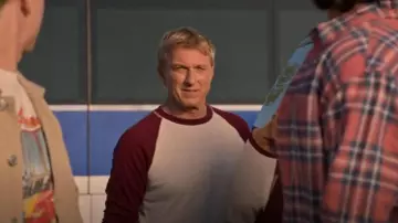 Ae Thermal Shirt worn by Johnny Lawrence (William Zabka) as seen in Cobra Kai (S06E13)