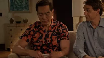 Matinique Maklampo Chemise Herren portée par Chozen (Yuji Okumoto) comme on le voit dans Cobra Kai (S06E13)