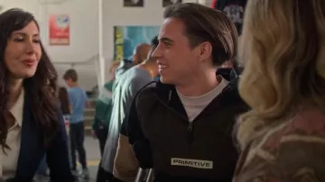 Primitive Block II Brown Corduroy Anorak Jacket worn by Robby Keene (Tanner Buchanan) as seen in Cobra Kai (S06E15)