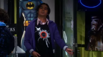 of Raj Koothrappali (Kunal Nayyar) in The Big Bang Theory (S03E16)
