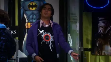 of Raj Koothrappali (Kunal Nayyar) in The Big Bang Theory (S03E16)