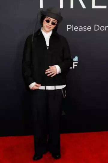 Roberi & Fraud Black Doris 2.0 worn by Billie Eilish at Grammy Awards on February 2, 2025