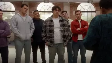 Fashion Nova YSME Cropped Work Jacket worn by Asher Adams (Cody Christian) as seen in All American (S07E03)