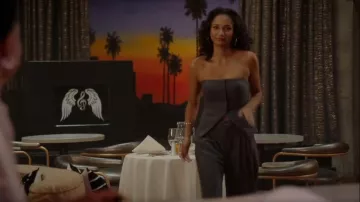 A.L.C. Charles Pants worn by Layla Keating (Greta Onieogou) as seen in All American (S07E03)
